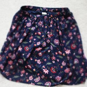 Hollister Floral Skirt XS